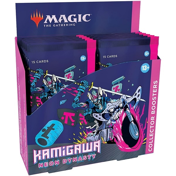 Kamigawa Neon Dynasty - Collector Booster Box Display (12 Booster Pakker) - Magic the Gathering